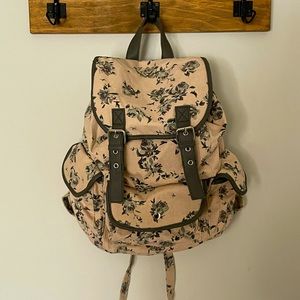 Floral backpack